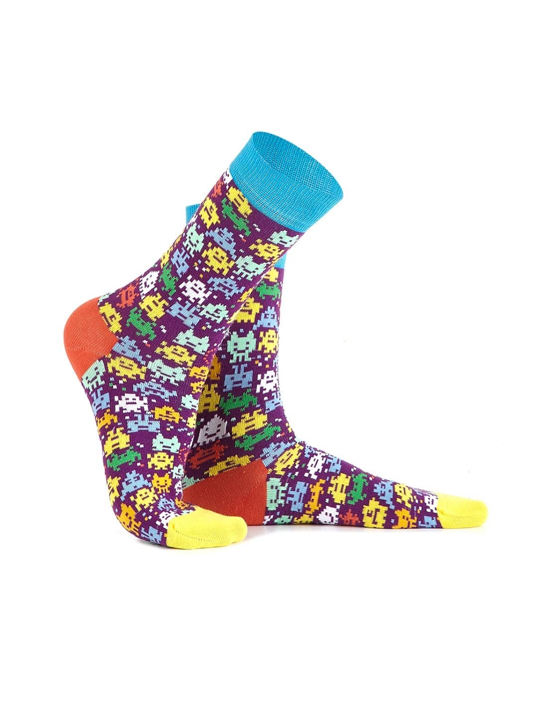 Women\'s socks with colorful patterns SD26 - Online store - Boutique